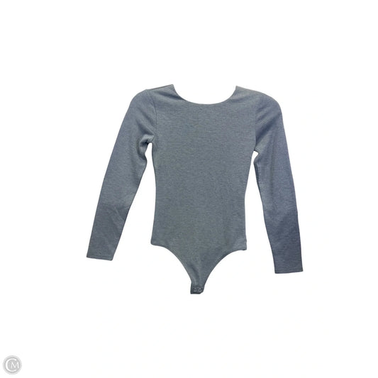Bodysuit By Express In Grey, Size: Xs
