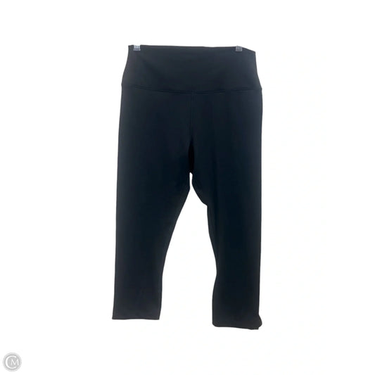 Athletic Capris By Nike Apparel In Black, Size: L