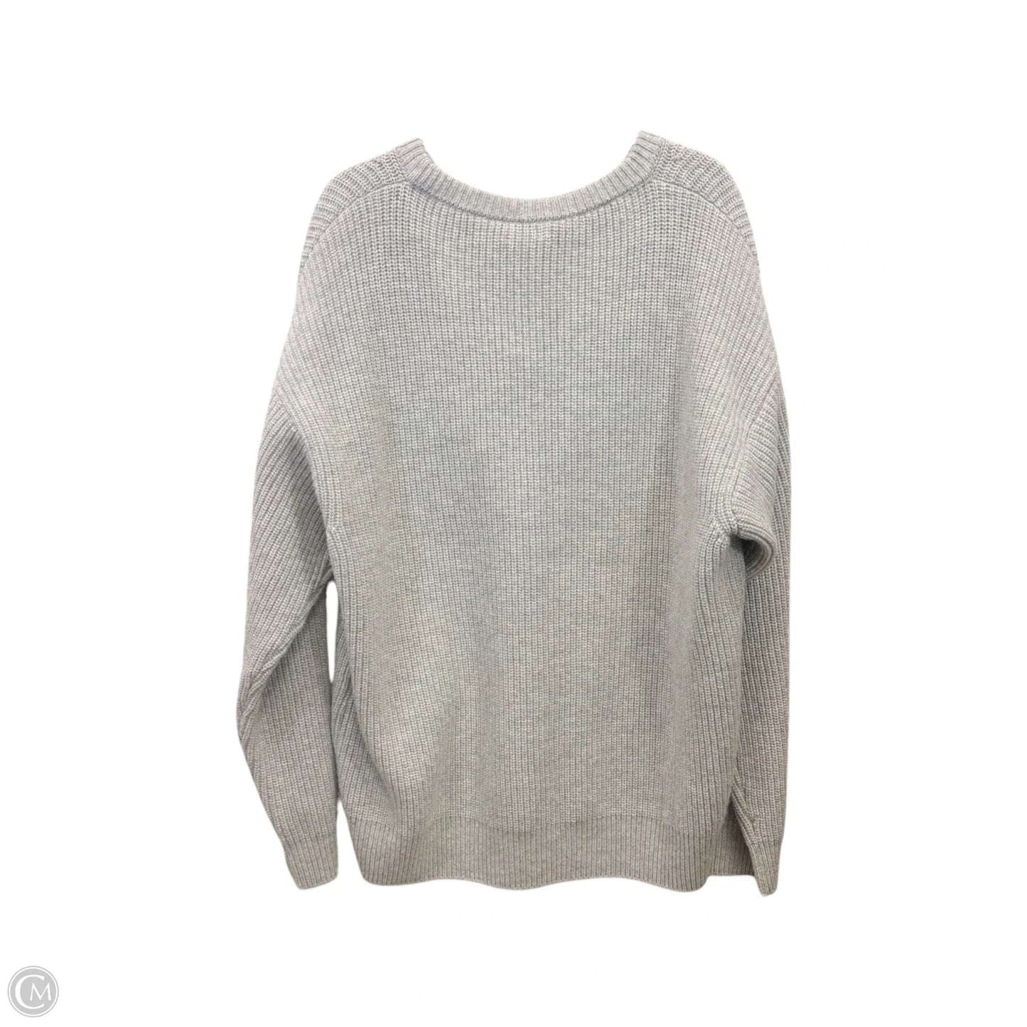 Sweater Luxury Designer By Celine In Grey, Size: S