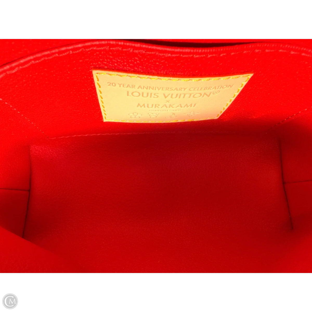 CERISES MURAKAMI COLLAB Makeup Bag Luxury Designer By Louis Vuitton, Size: Medium