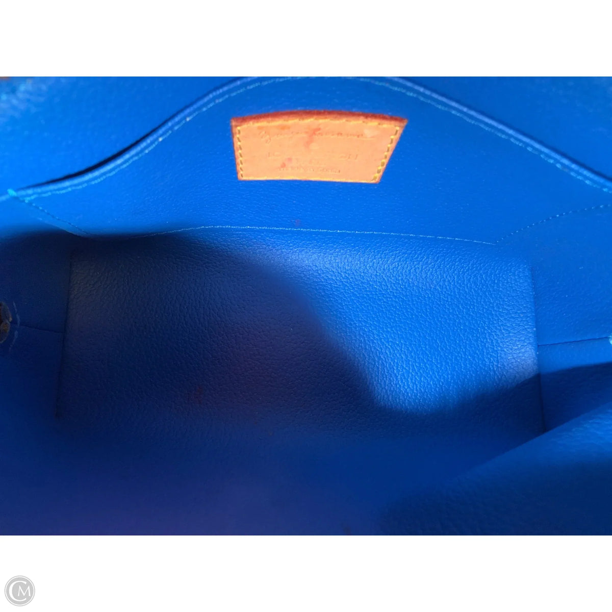 Collab with YAYOI CUSAMA PUMPKIN DOT Makeup Bag Luxury Designer By Louis Vuitton, Size: Medium