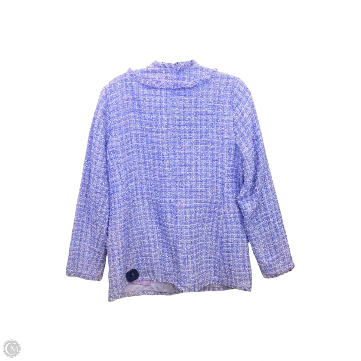 Blazer By Ann Taylor In Purple, Size: Sp
