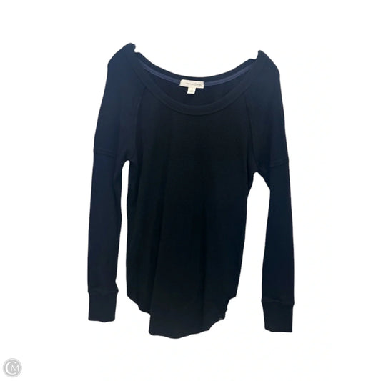Top Long Sleeve By Treasure And Bond In Black, Size: S
