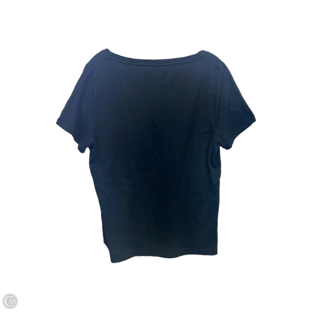Top Short Sleeve Basic By J. Crew In Black, Size: L