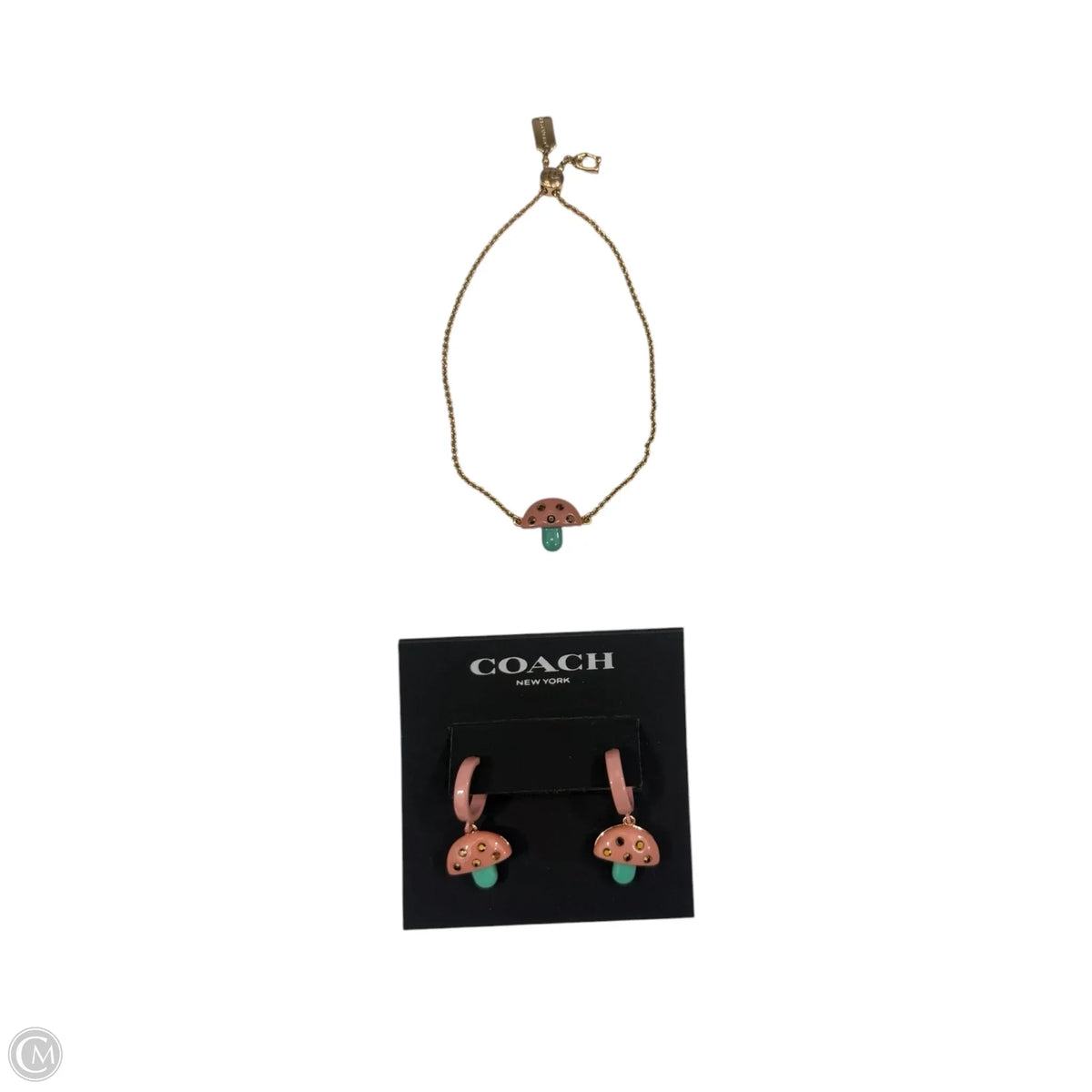 Bracelet Set Designer By Coach, Size: 03 Piece Set