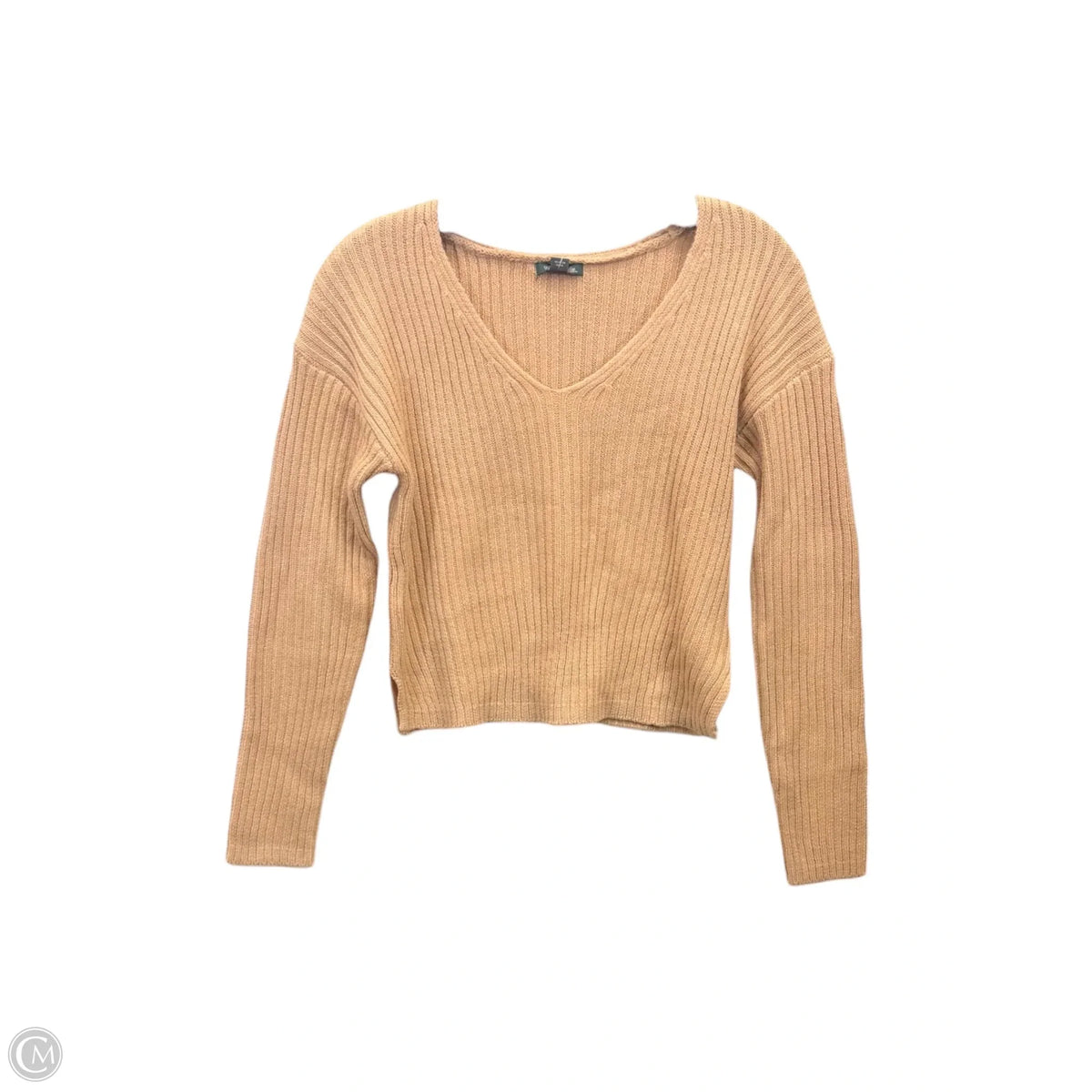Sweater By Wild Fable In Tan, Size: Small