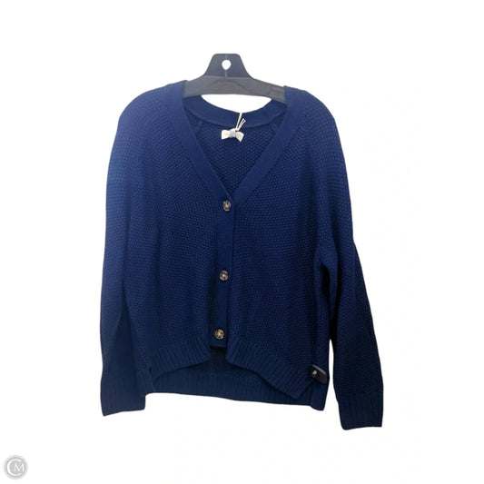 Sweater By Lucky Brand In Navy, Size: Xl