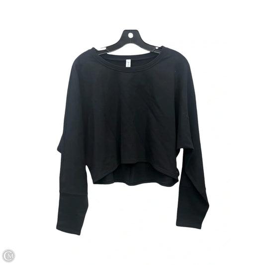 Athletic Sweatshirt Crewneck By Lululemon In Grey, Size: 12