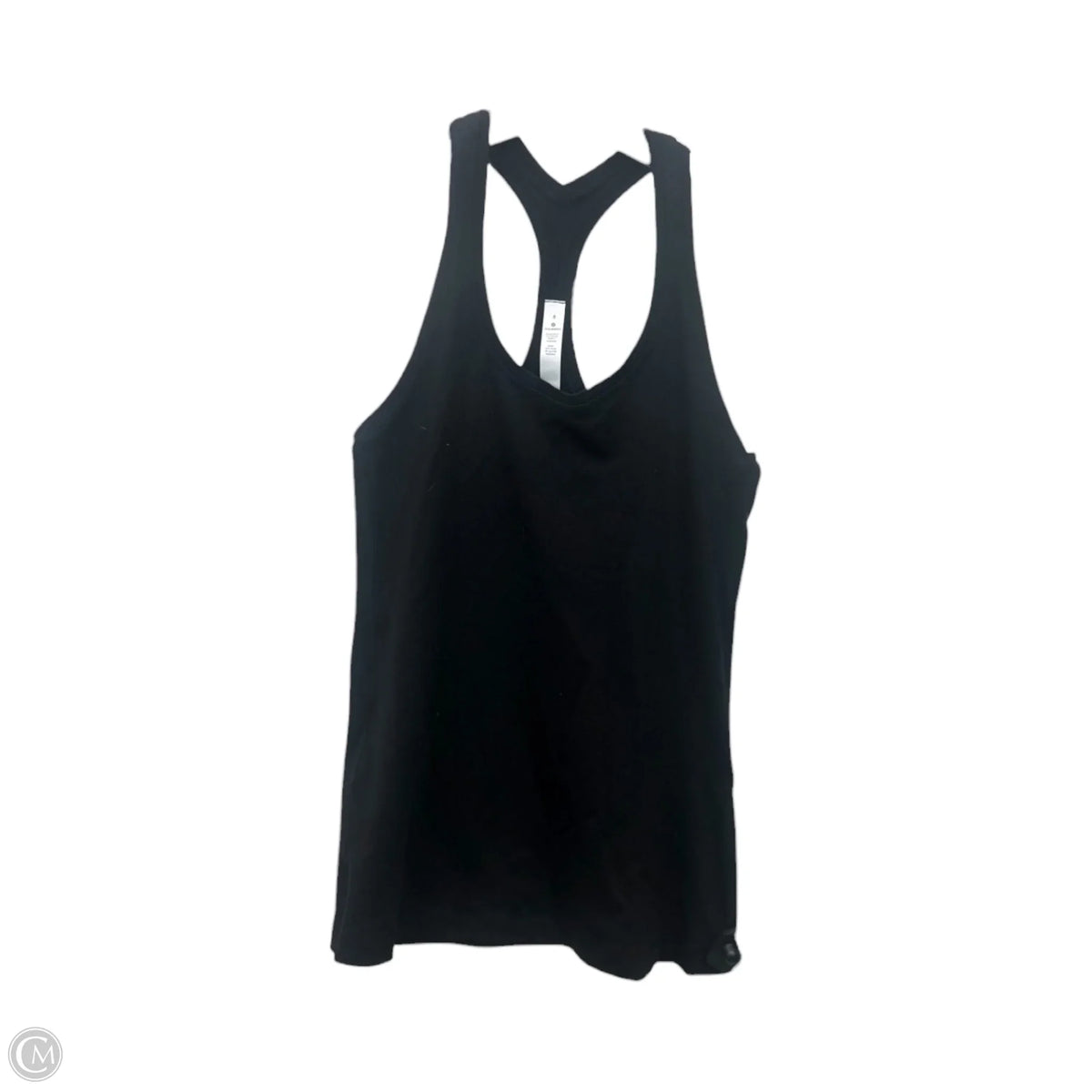 Athletic Tank Top By Lululemon In Black, Size: 8