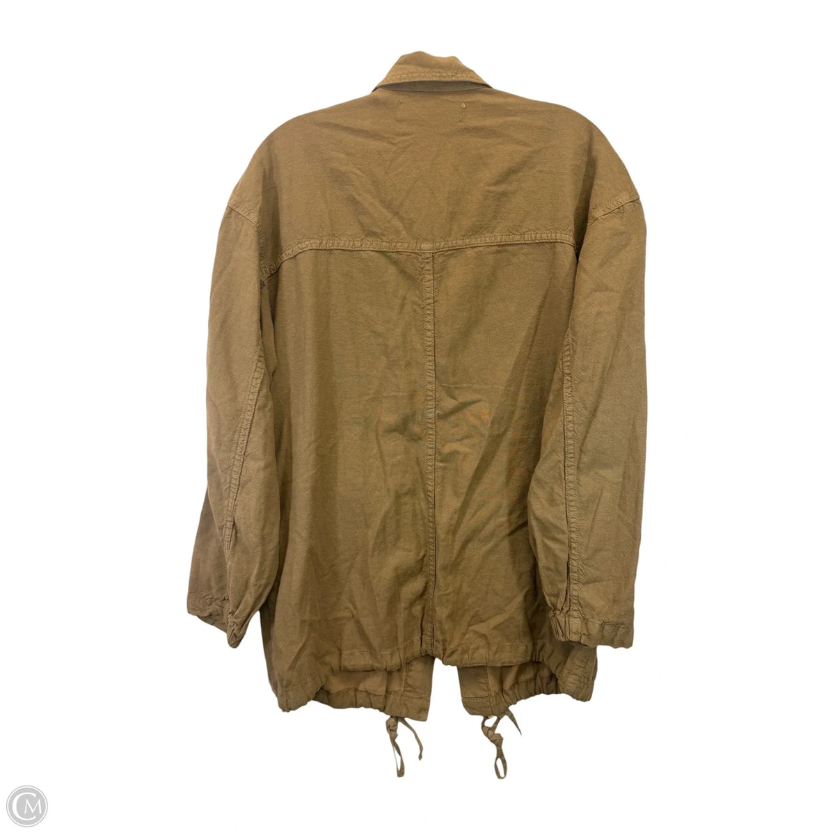 Jacket Denim By Zara In Brown, Size: S
