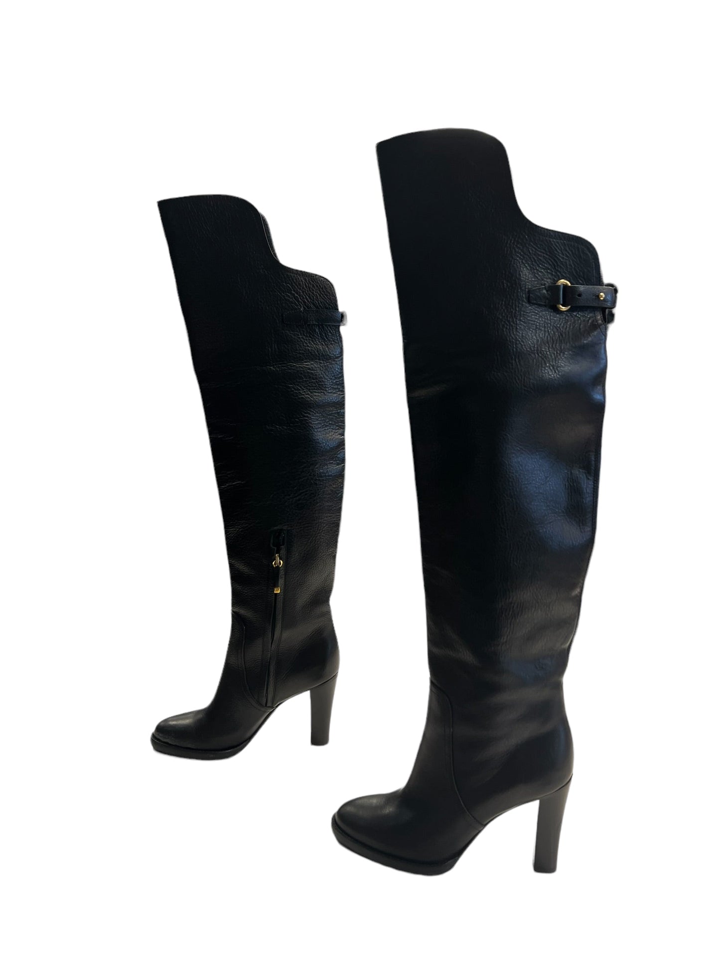 Boots Leather By Ralph Lauren Black Label  Size: 7