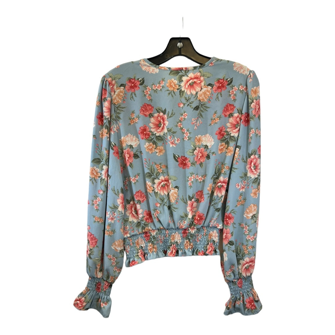 Top Long Sleeve By Ultra Flirt  Size: L