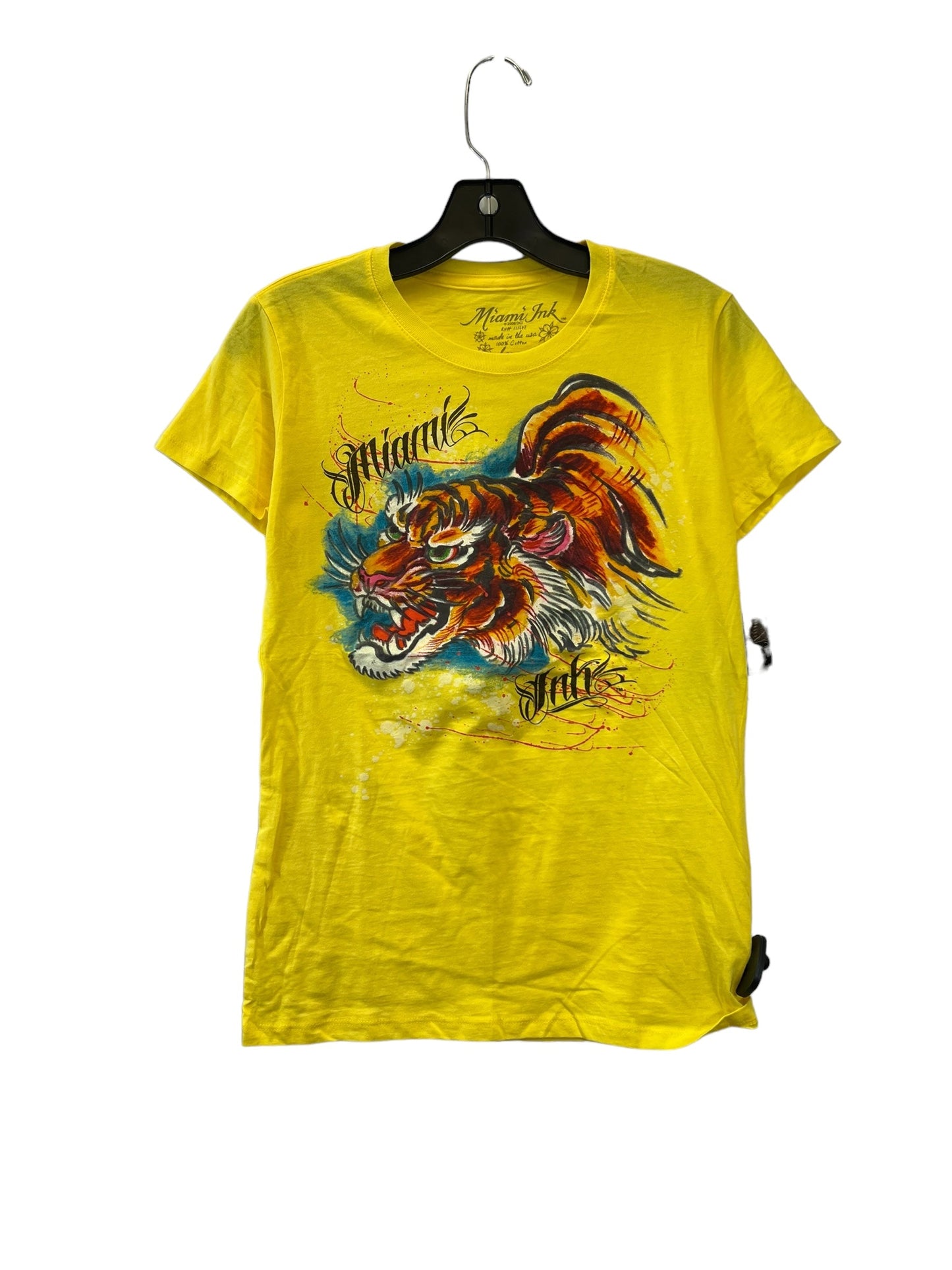 Top Short Sleeve By Miami Ink Size: L