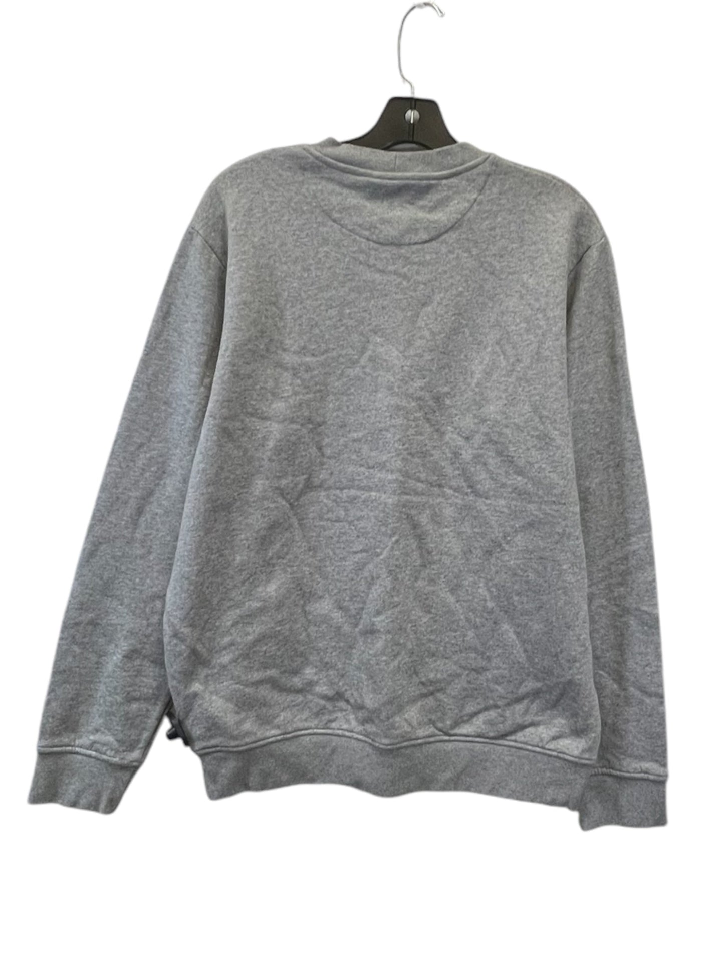 Sweatshirt Hoodie By Bally In Grey, Size: M