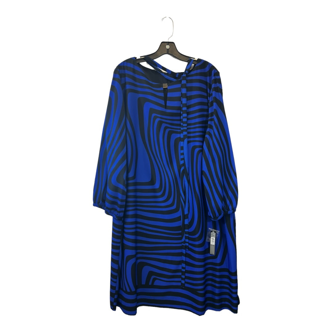 Dress Casual Midi By Tahari By Arthur Levine  Size: 2x