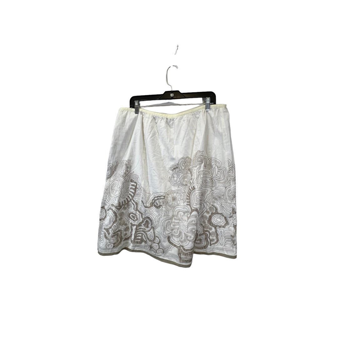 Skirt Midi By Nic + Zoe  Size: 2x