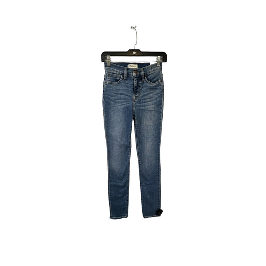 Blue Denim Jeans Designer Madewell, Size 0