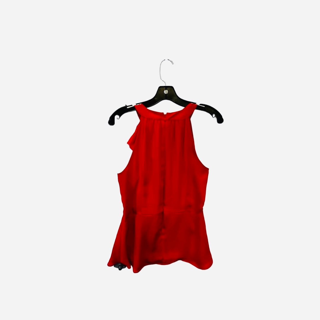 Red Top Sleeveless White House Black Market, Size Xs