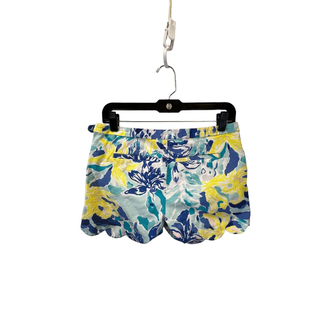 Blue & Yellow Shorts Lilly Pulitzer, Size 2