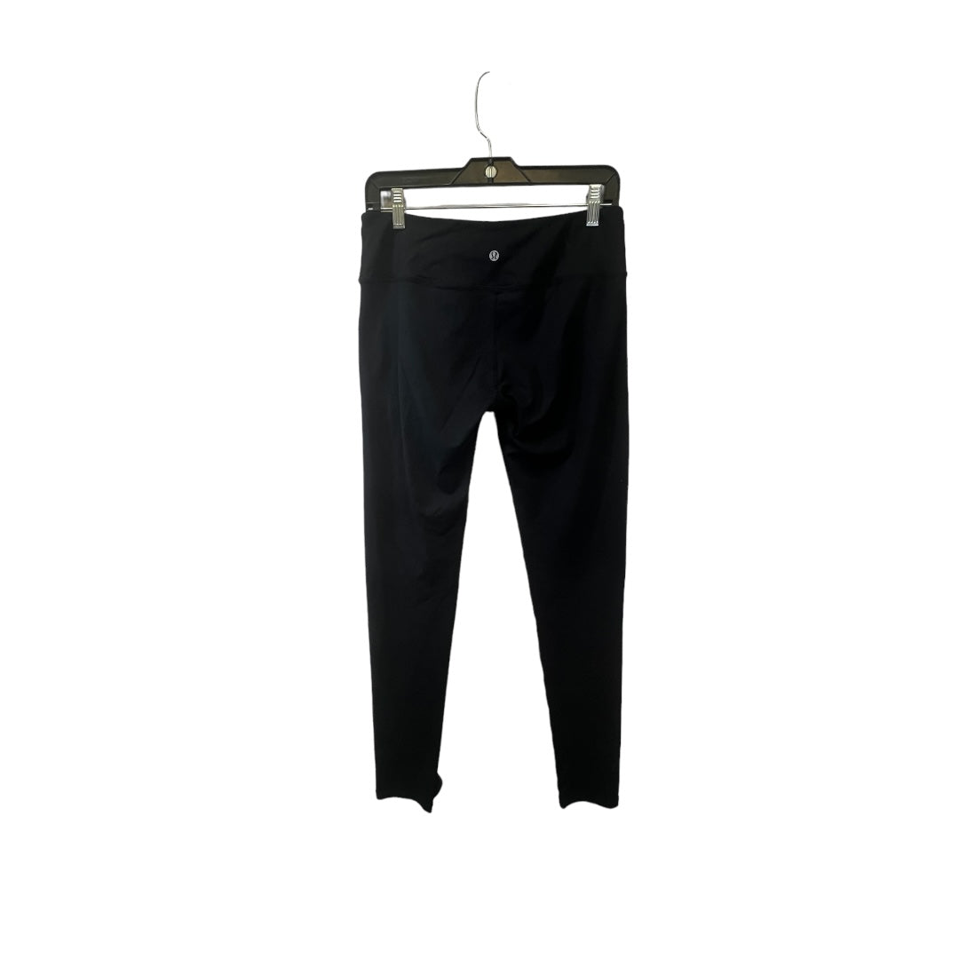 Black Athletic Pants Lululemon, Size 10