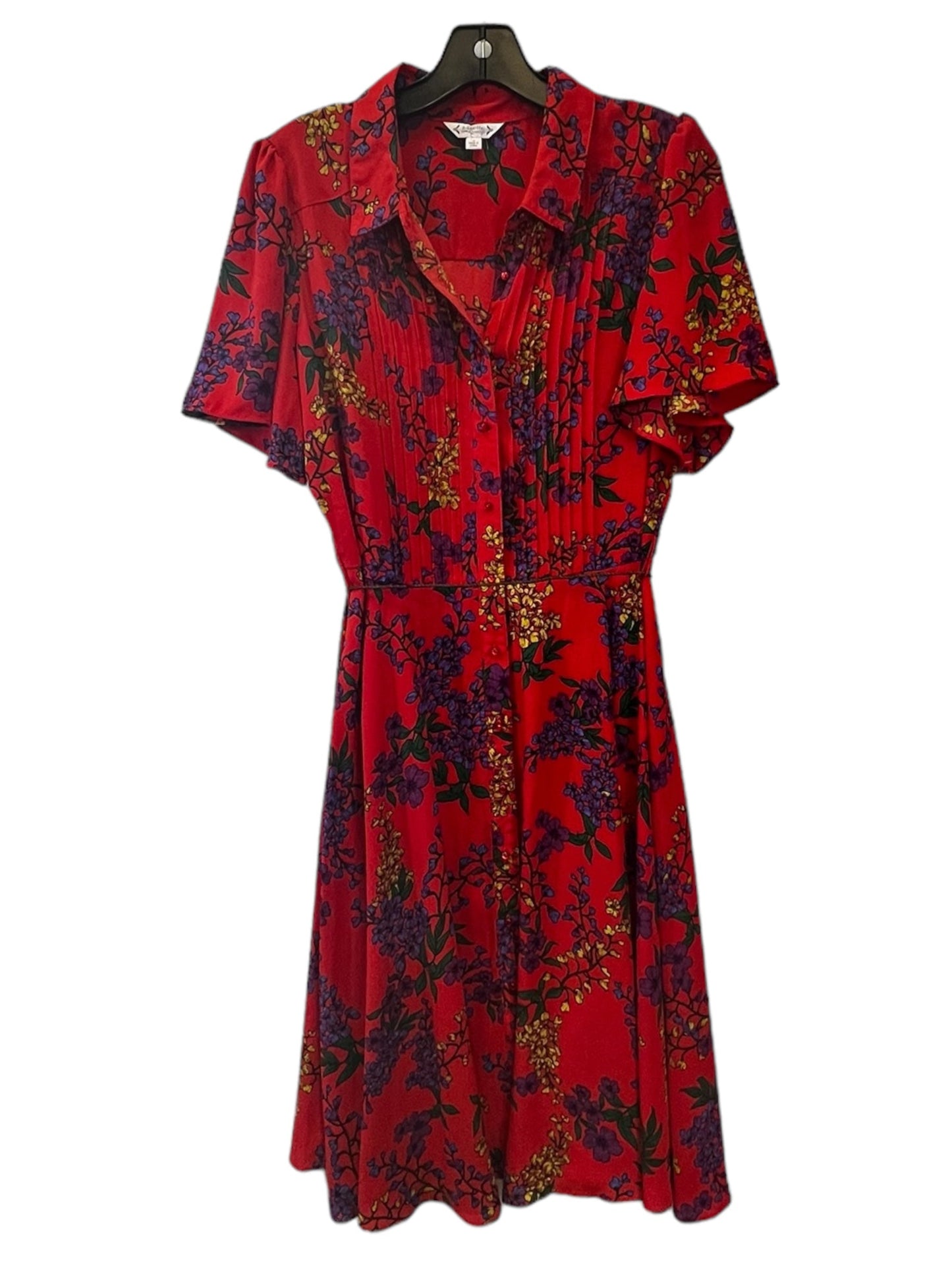 Floral Print Dress Designer Nanette Lepore, Size 10