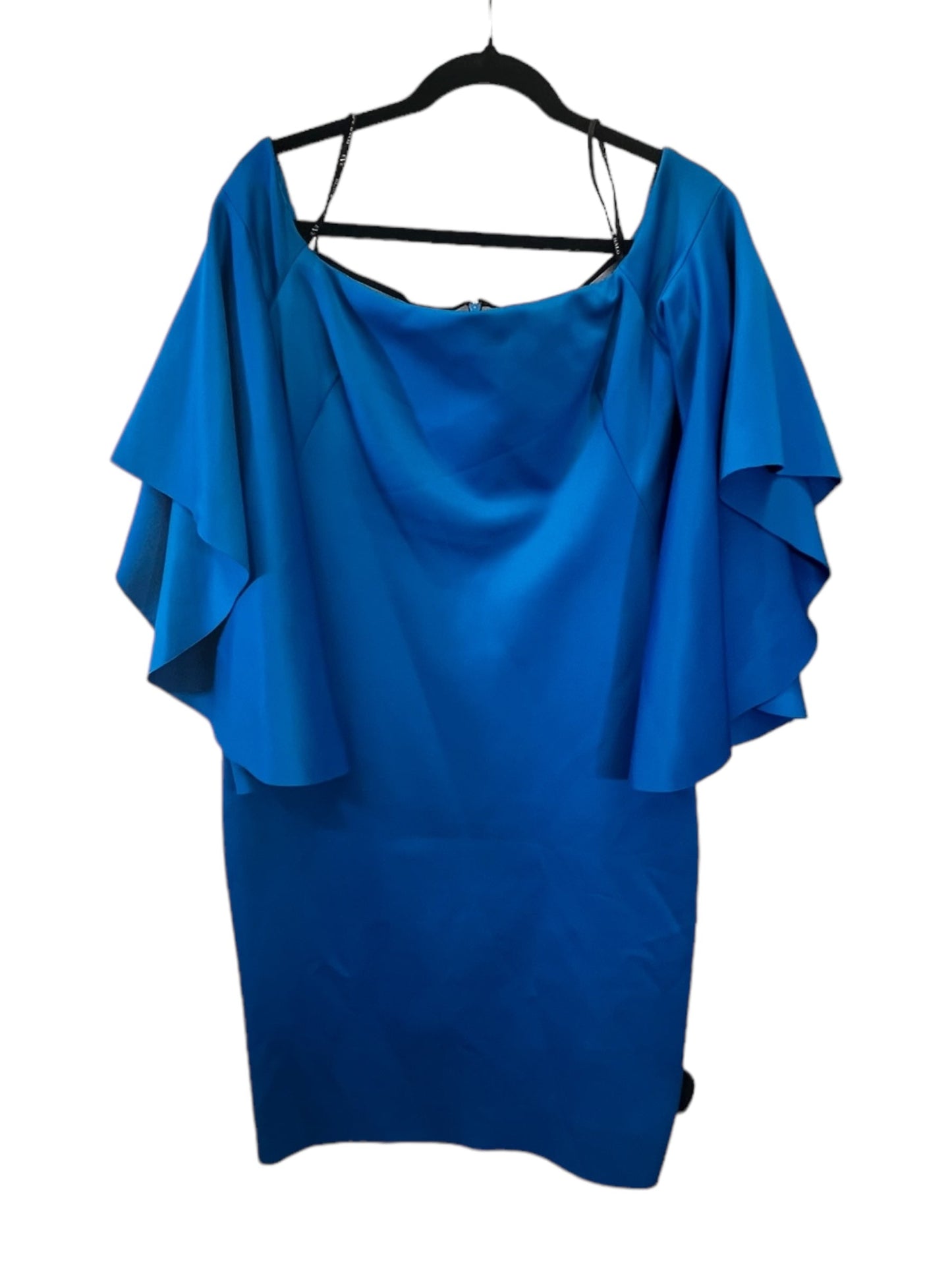 Blue Dress Designer Black Halo, Size 12