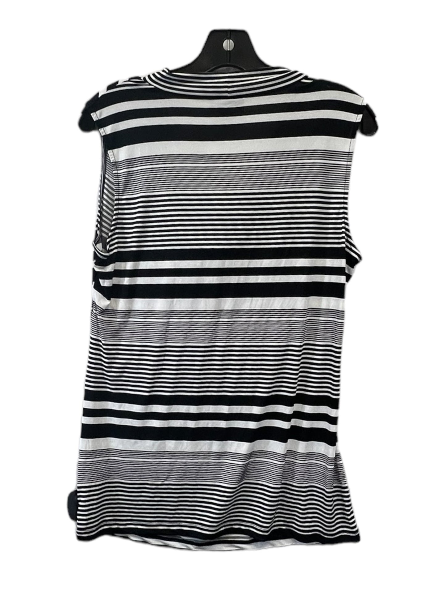 Black & White Top Sleeveless Worthington, Size L