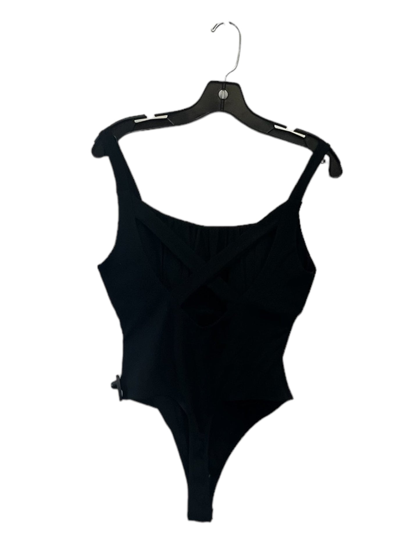 Bodysuit By Clothes Mentor In Black, Size: L