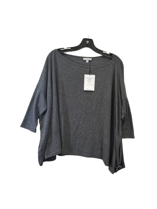 Top Long Sleeve By Stella And Dot In Grey, Size: M