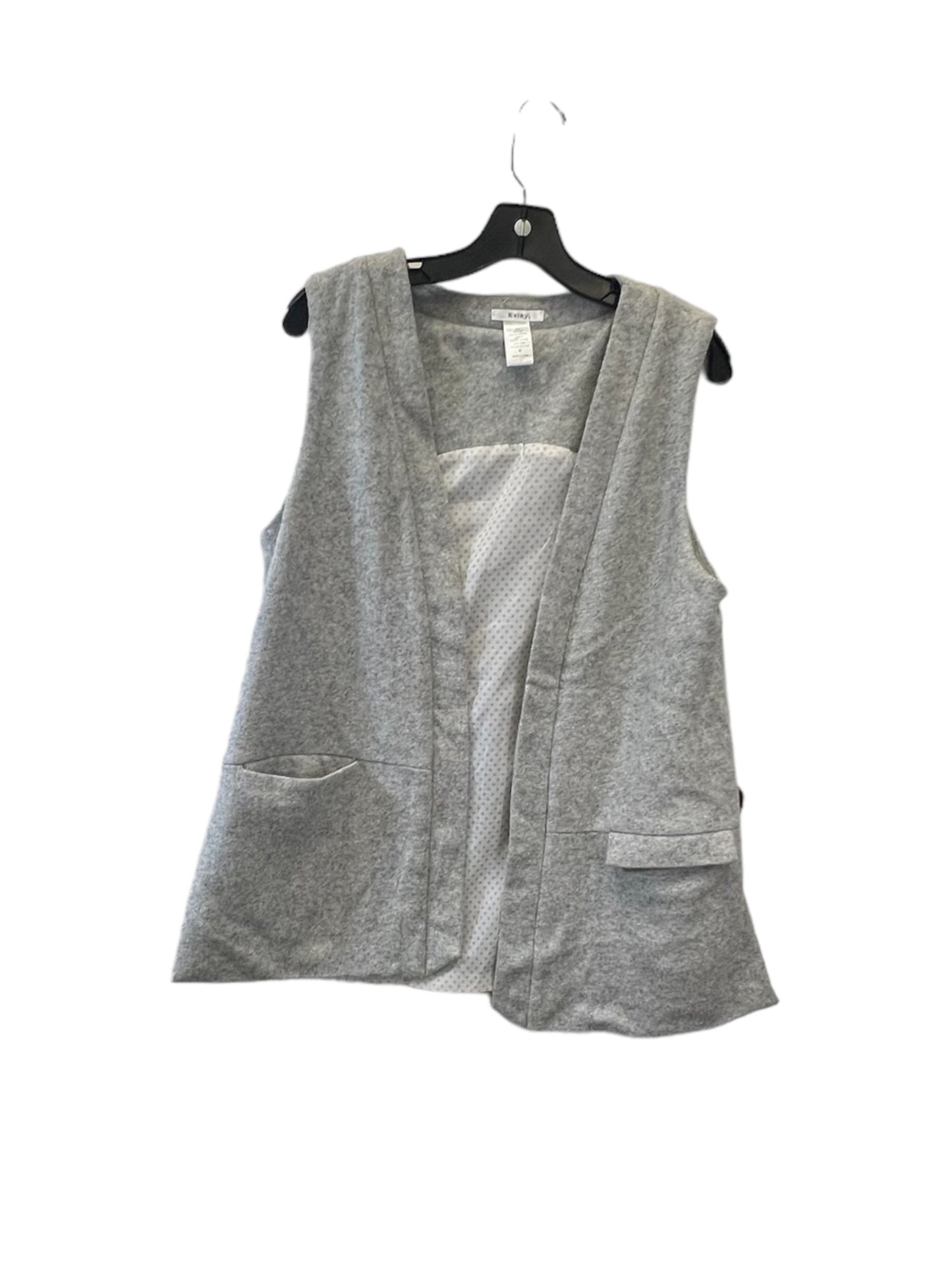 Vest Other By Esley In Grey, Size: M