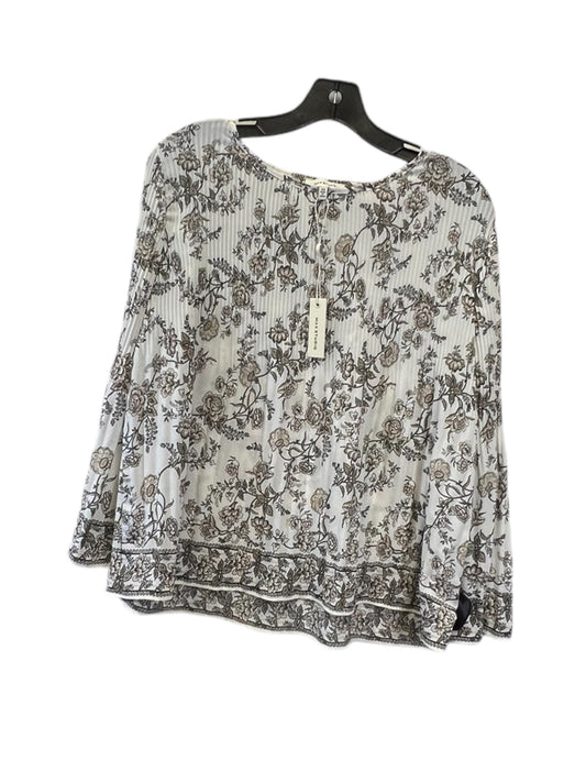 Top Long Sleeve By Max Studio In Floral Print, Size: Xs