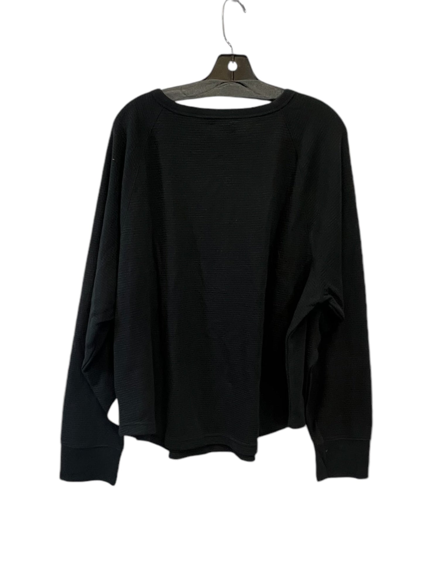 Top Long Sleeve By Gap In Black, Size: 2x