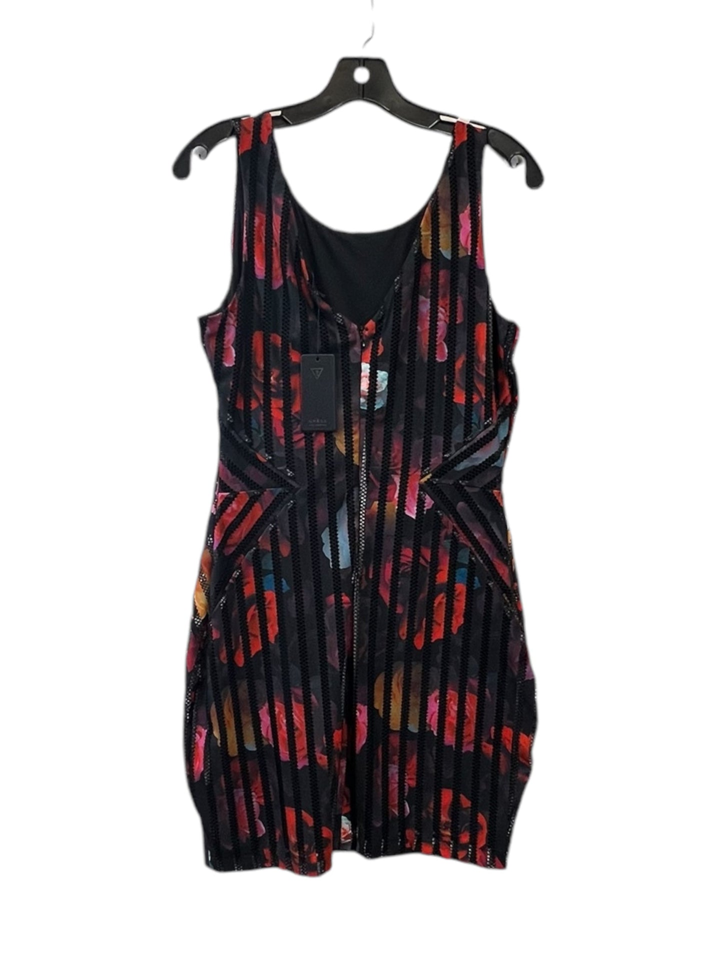 Dress Casual Midi By Guess In Multi-colored, Size: L