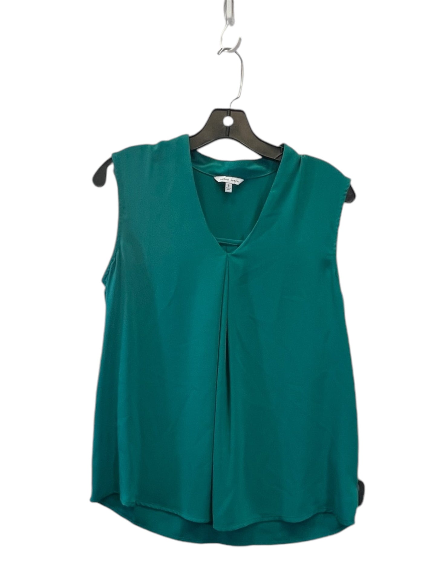 Top Sleeveless By Naked Zebra In Green, Size: S