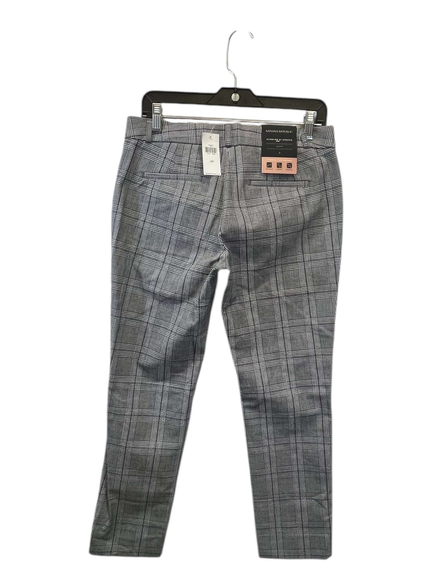 Pants Cargo & Utility By Banana Republic In Plaid Pattern, Size: 6