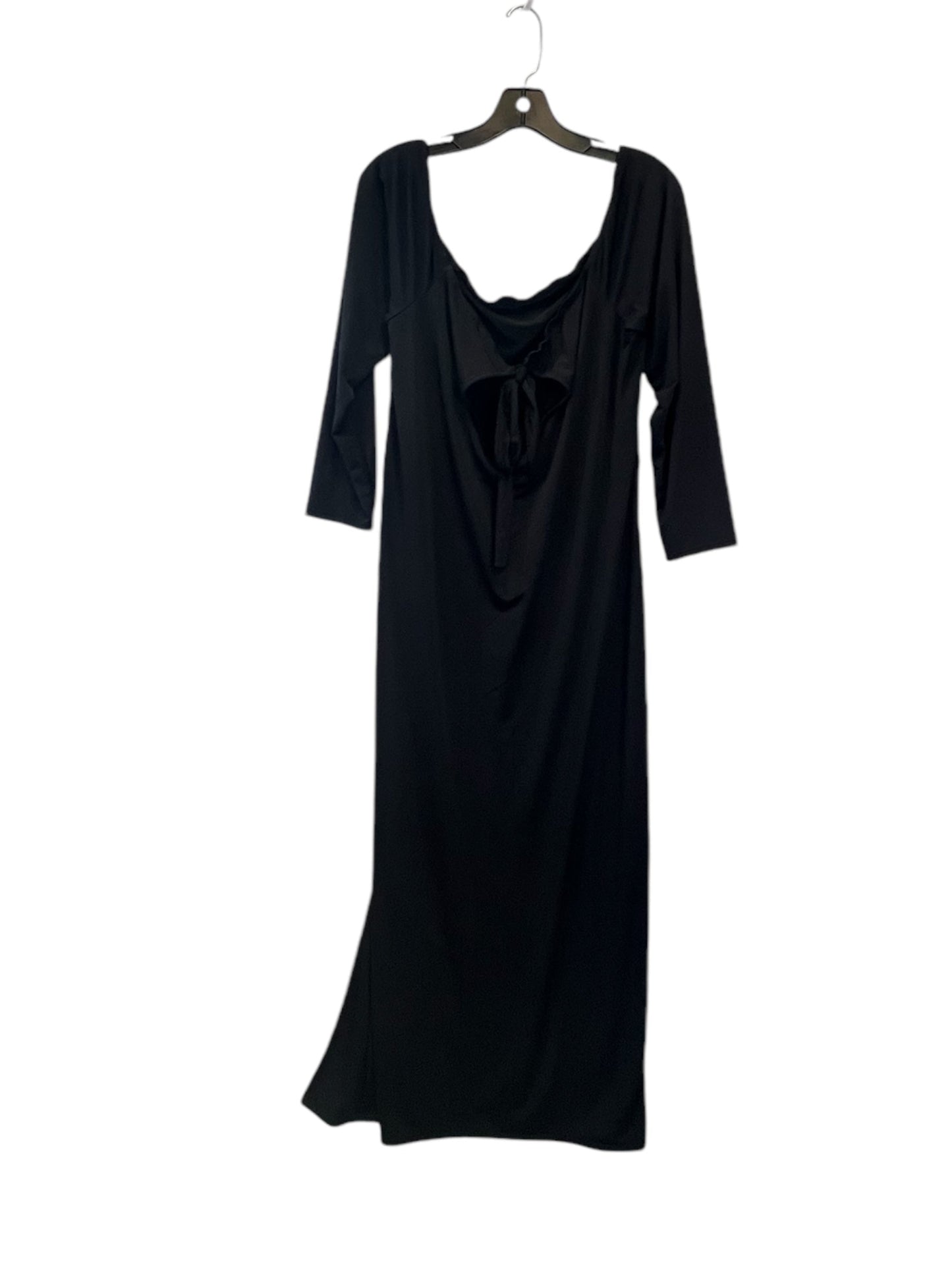 Dress Casual Maxi By Curvy Sense In Black, Size: 3x