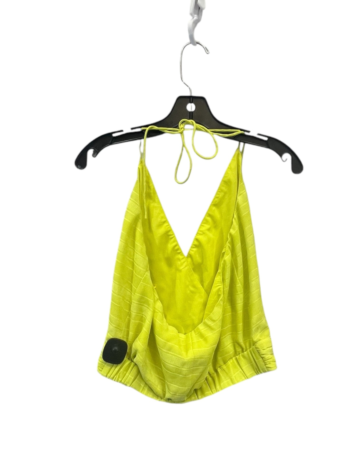 Top Sleeveless By Nbd In Yellow, Size: M