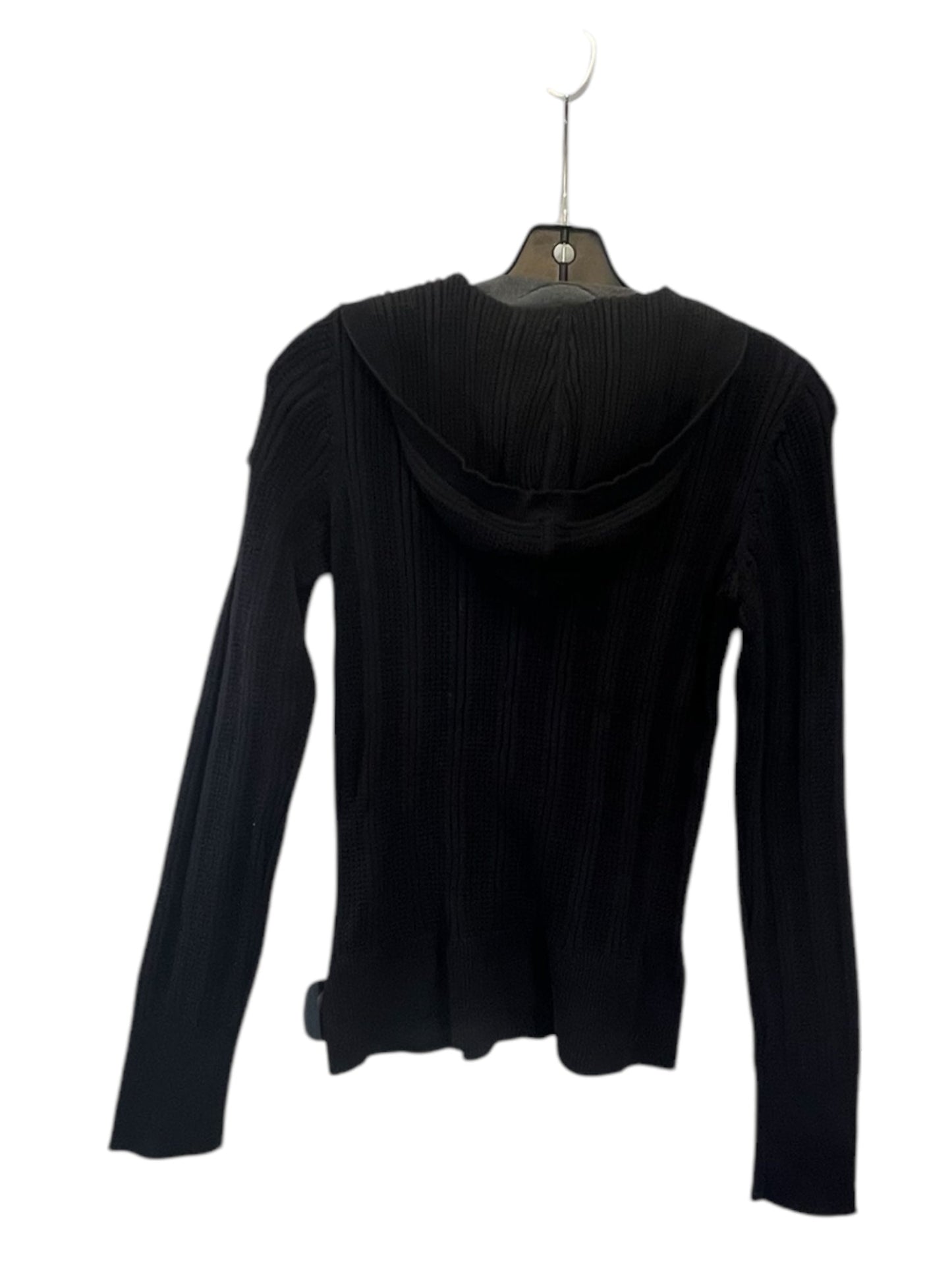 Sweater Cardigan By Calvin Klein In Black, Size: M