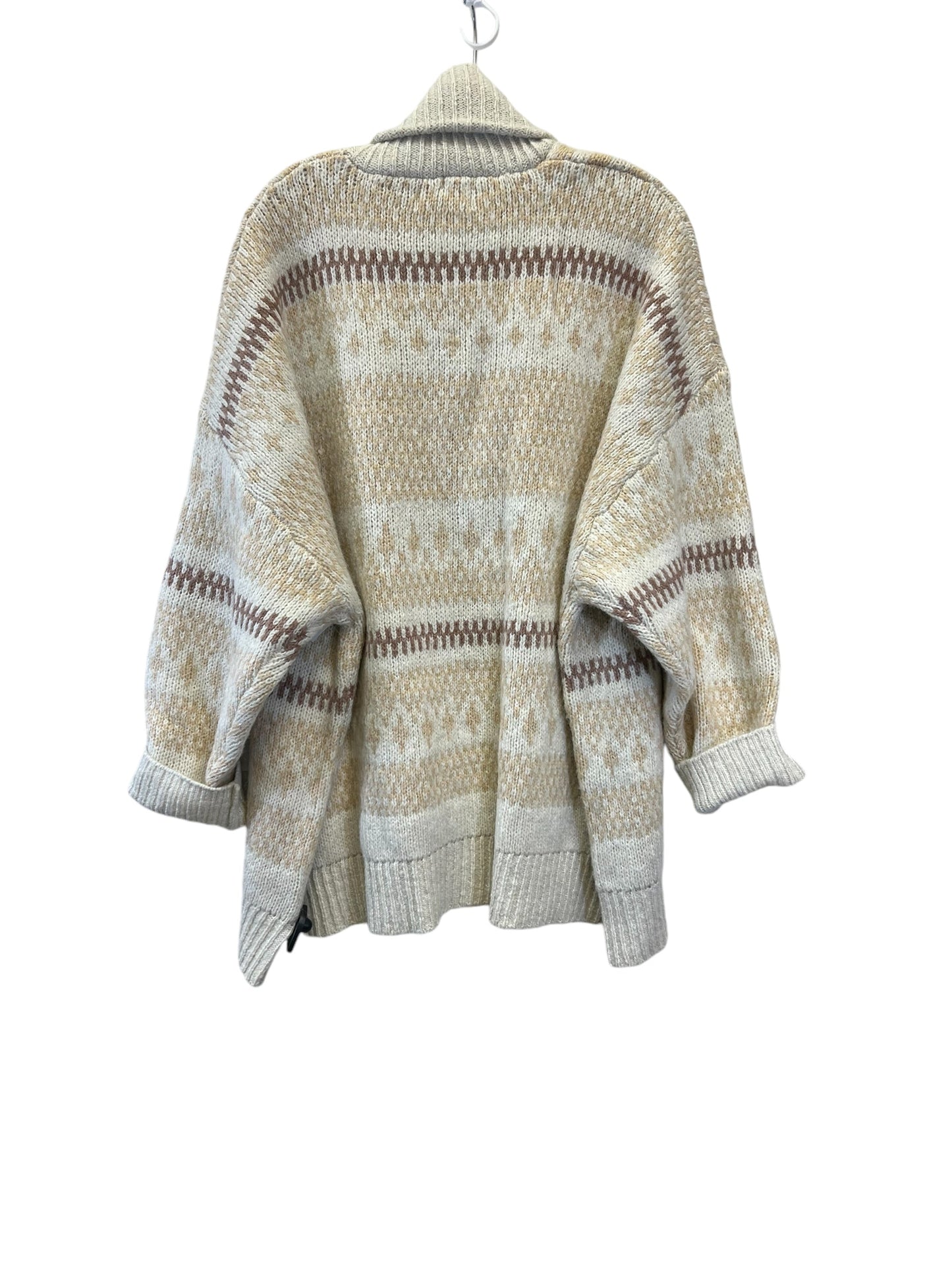 Sweater Cardigan By Old Navy In Tan, Size: 3x