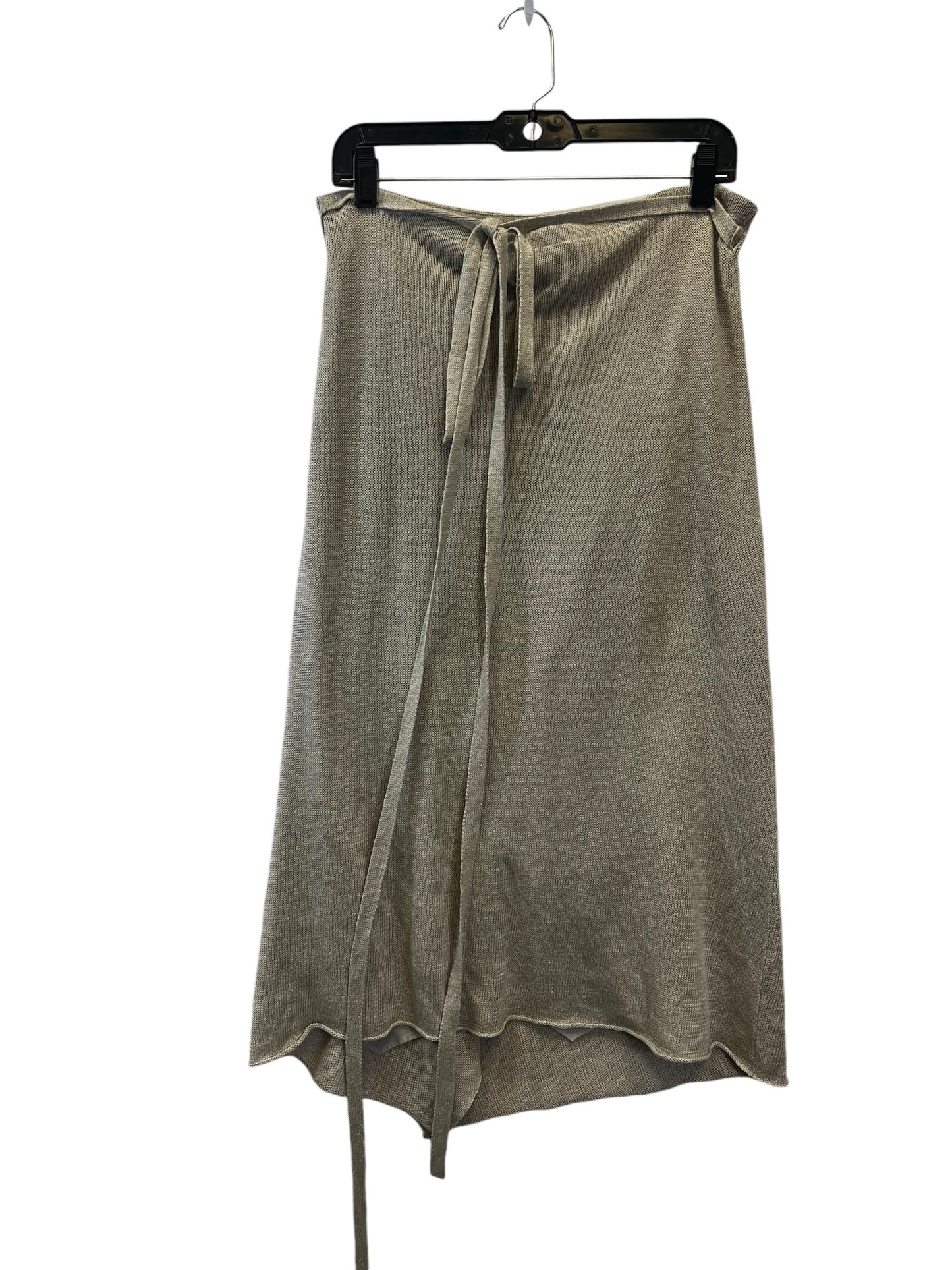 Skirt Designer By Eileen Fisher In Tan, Size: S