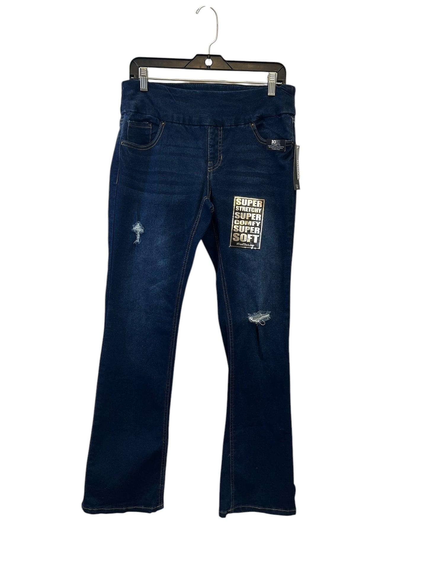 Jeans Straight By Stitch Star In Blue Denim, Size: 8