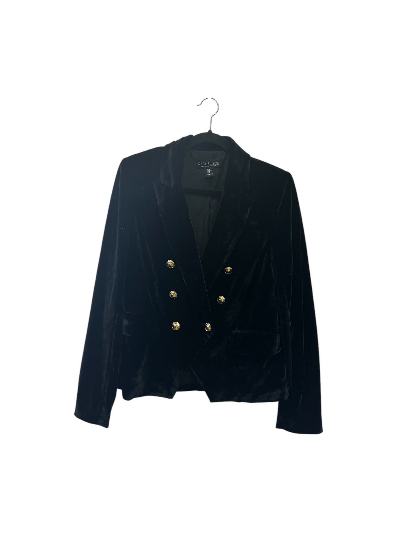 Blazer Designer By Rachel Zoe In Black, Size: M