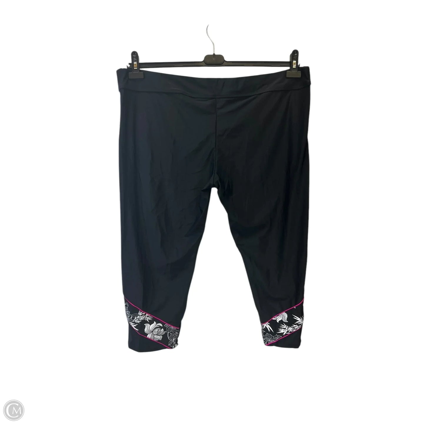 Swimsuit 2pc By Cmc In Black & Pink, Size: 3x