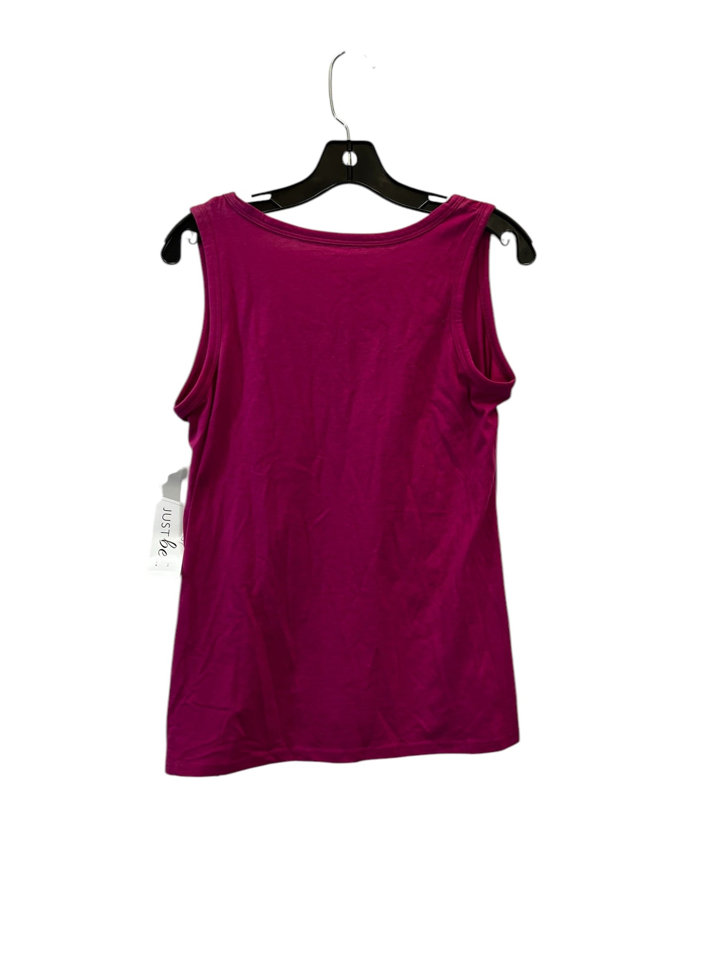 Top Sleeveless Basic By Just Be In Pink, Size: S