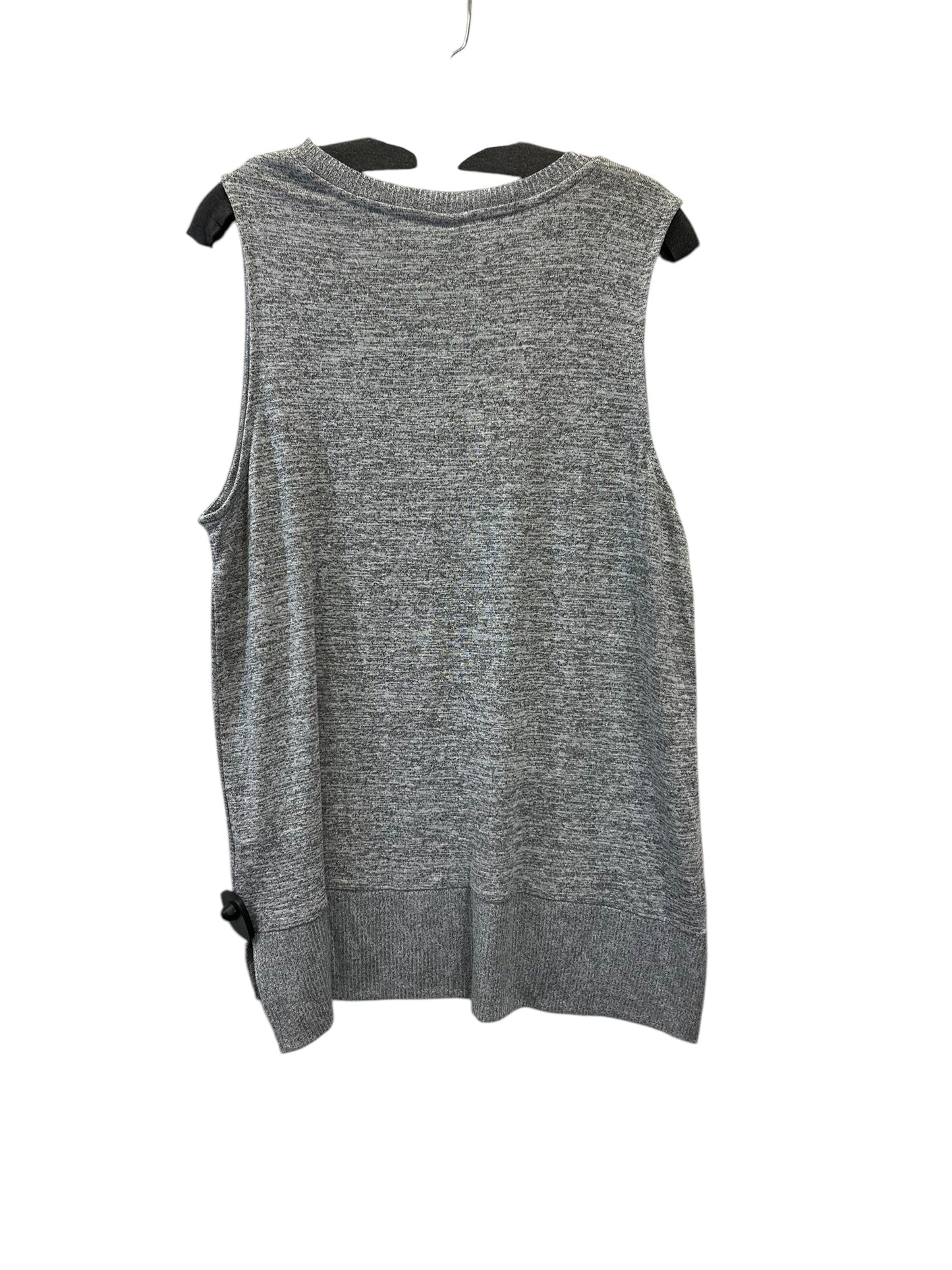 Top Sleeveless By A New Day In Grey, Size: Xxl