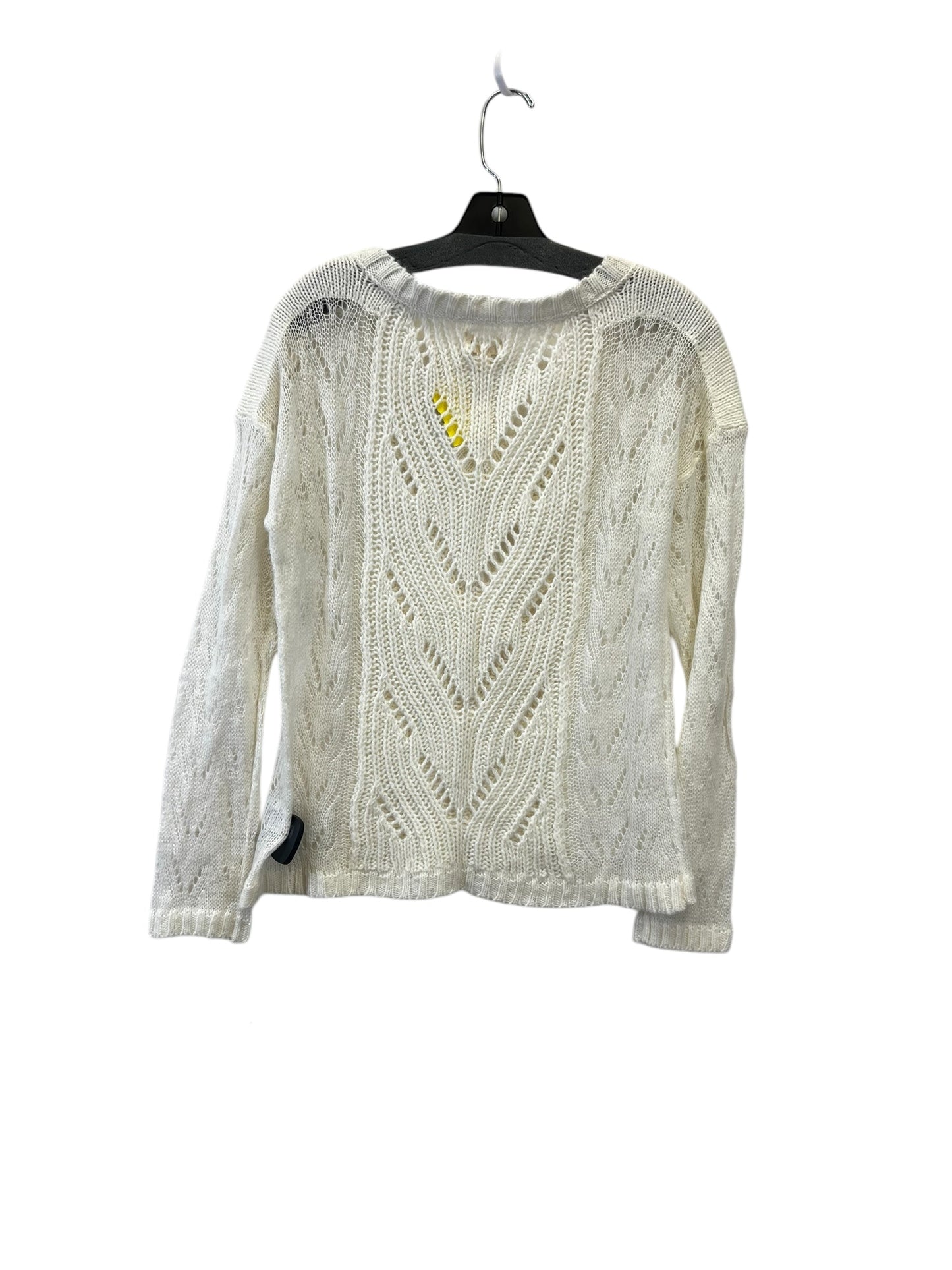 Sweater By Maison Jules In Cream, Size: M