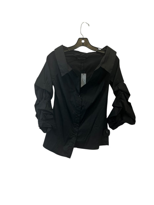 Top Long Sleeve Designer By 3.1 Phillip Lim In Black, Size: 0