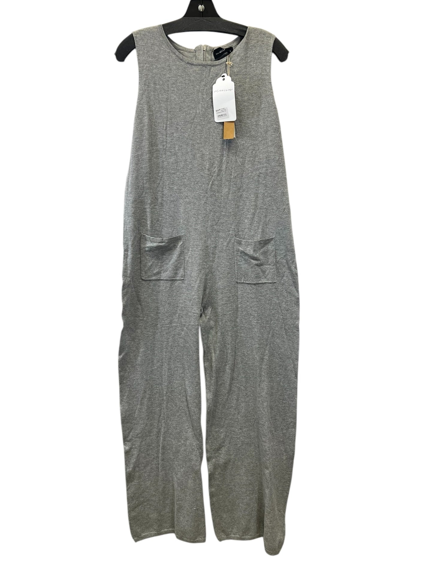 Jumpsuit By Mustard Seed In Grey, Size: M