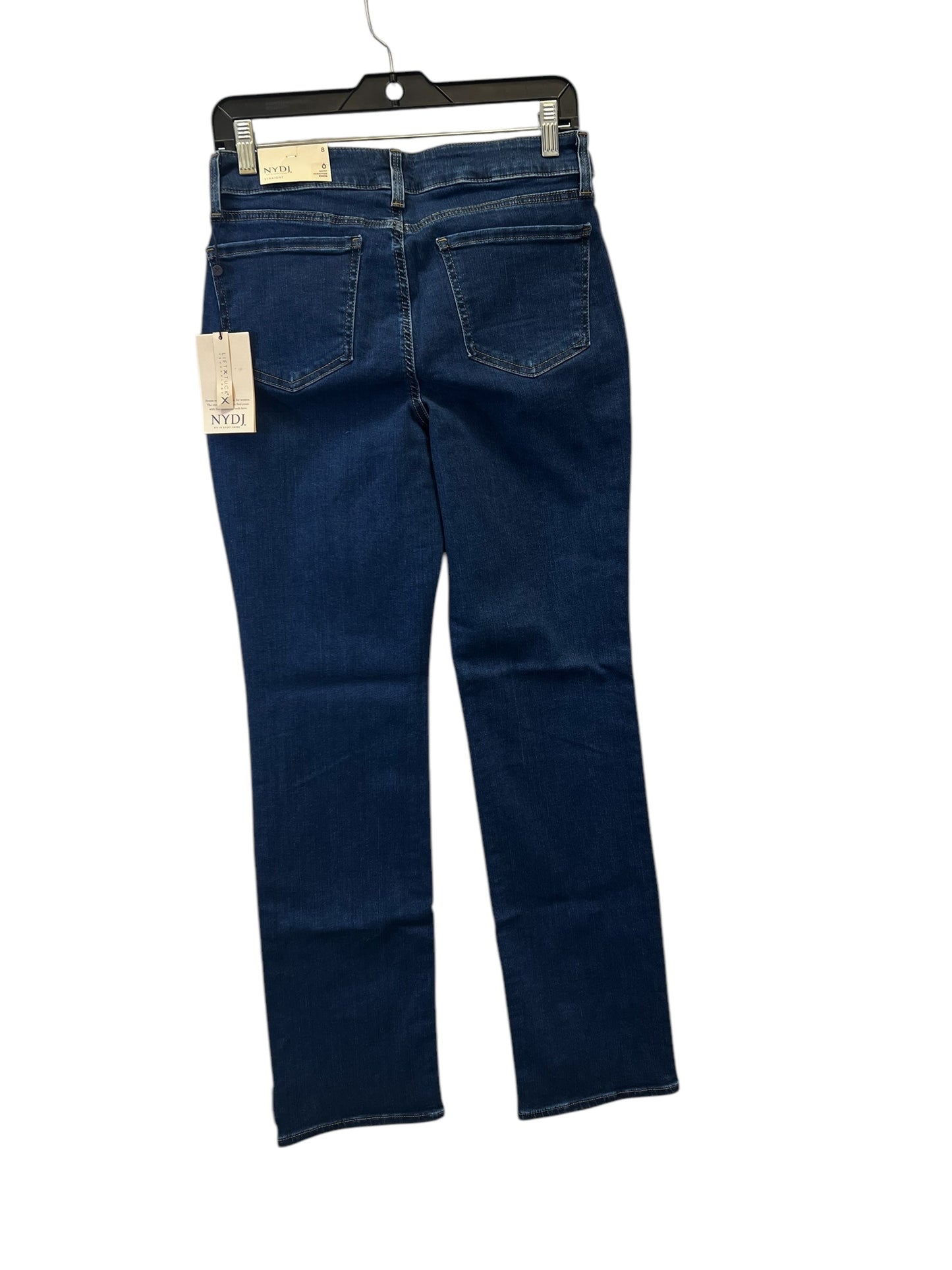 Jeans Straight By Not Your Daughters Jeans In Blue Denim, Size: 8