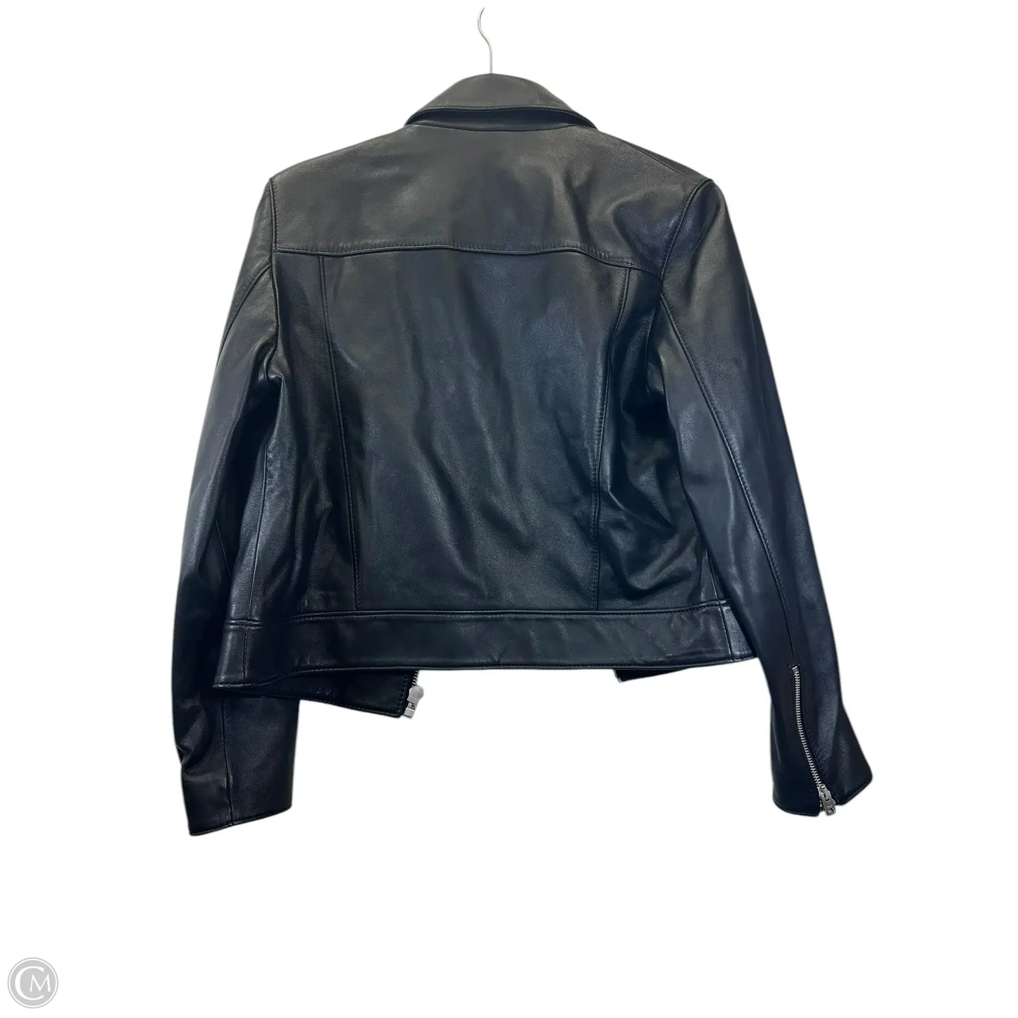 Jacket Designer By Coach In Black, Size: M